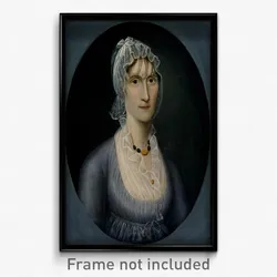 Joshua Johnson - Portrait of Mrs. Barbara Baker Murphy (Wife of Sea Captain)