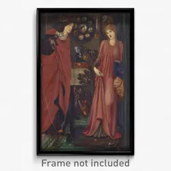 Edward Burne-Jones - Fair Rosamund and Queen Eleanor