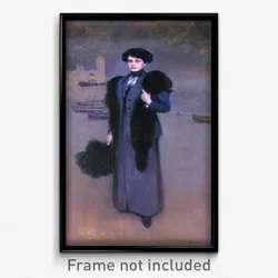 Ramon Casas - Portrait of Dolors Vidal