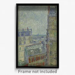 Vincent van Gogh - View from Theo’s apartment
