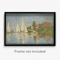 Claude Monet - Regattas at Argenteuil