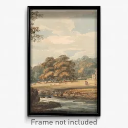 Thomas Girtin - Chalfont House, Buckinghamshire