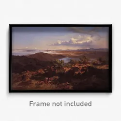 José María Velasco - The Valley of Mexico from the Santa Isabel Mountain Range