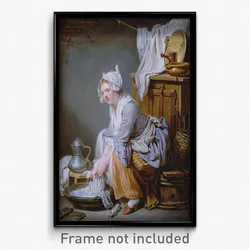 Jean-Baptiste Greuze (French - The Laundress (La Blanchisseuse)