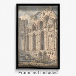 Thomas Girtin - Tynemouth Priory, Northumberland