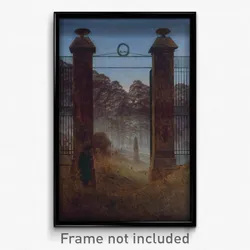 Caspar David Friedrich - The Cemetery