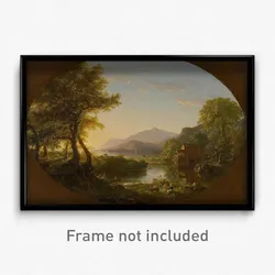 Thomas Cole - The Mill, Sunset