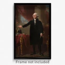 Gilbert Stuart - George Washington (Lansdowne Portrait)