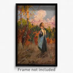 Alberto Plá Rubio - Girl in a Field