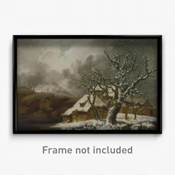 George Smith - A Winter Landscape