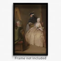 Pietro Longhi (Italian - The Painter in His Studio