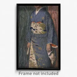 Edmond-François Aman-Jean - Portrait of a Japanese Woman (Mrs. Kuroki)
