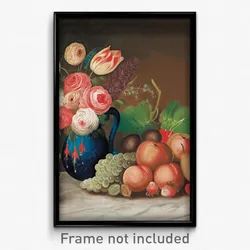 W.B. Gould - Still life with fruit and flowers