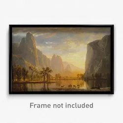 Albert Bierstadt - Valley of the Yosemite