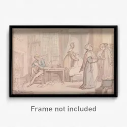 Thomas Rowlandson - The Undergraduate's Room