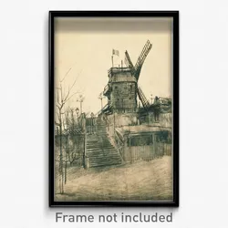 Vincent van Gogh - Moulin de la Galette
