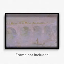 Claude Monet - Waterloo Bridge in London