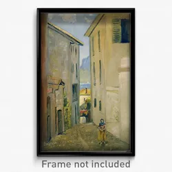 Louis Michel Eilshemius - Street in Lugano