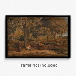 John Linnell - The Rest on the Flight into Egypt