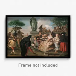 Giovanni Domenico Tiepolo - The Minuet