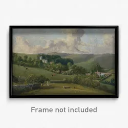 John Fisher, Bishop of Salisbury - Osmington- A View to the Village