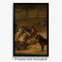 Francisco José de Goya y Lucientes (Francisco de Goya) (Spanish - Bullfight, Suerte de Varas