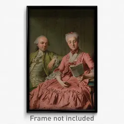 Jacques Wilbaut (French) - Presumed Portrait of the Duc de Choiseul and Two Companions