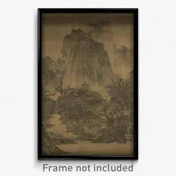 Li Cheng - A Solitary Temple Amid Clearing Peaks