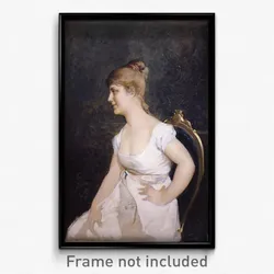 Amos Cassioli - Portrait of a Young Lady
