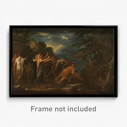Salvator Rosa - Pythagoras Emerging from the Underworld