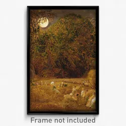 Samuel Palmer - The Harvest Moon