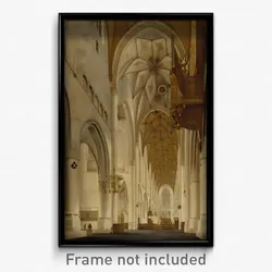 Pieter Jansz. Saenredam - The Interior of St Bavo's Church, Haarlem (the 'Grote Kerk')