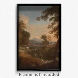 Adriaen van Diest - Landscape with Distant Mountains