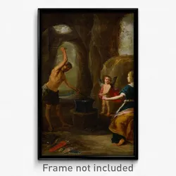 David Teniers, the Elder - Venus Visiting Vulcan’s Forge