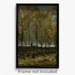 Vincent van Gogh - Poplars near Nuenen