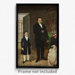 José Gil de Castro - Mariano Alejo Álvarez and his Son