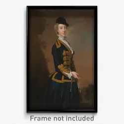 Thomas Hudson - Portrait of a Young Woman of the Fortesque Family of Devon