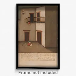 Maker unknown, Mexican - Fall from a Balcony