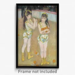 Pierre-Auguste Renoir - Acrobats at the Cirque Fernando (Francisca and Angelina Wartenberg)