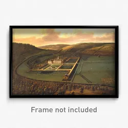 Leonard Knyff - The Southeast Prospect of Hampton Court, Herefordshire