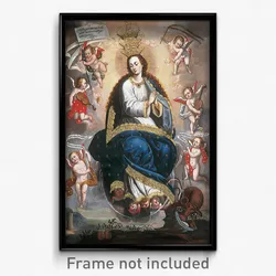 Basilio de Santa Cruz Pumacallao - Immaculate Virgin Victorious over the Serpent of Heresy