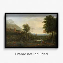 Claude - Landscape with a Column and Figures