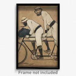 Ramon Casas - Ramon Casas and Pere Romeu on a Tandem