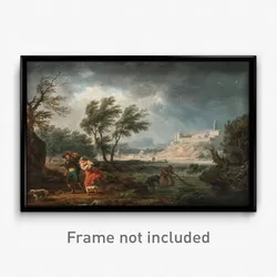 Claude-Joseph Vernet - The four times of day- Midday