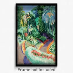 Francisco Iturrino - Garden