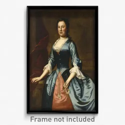 Robert Feke - Portrait of Mrs. Samuel McCall, Sr.