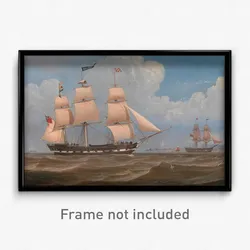 William Clark - The English Merchant Ship 'Malabar'