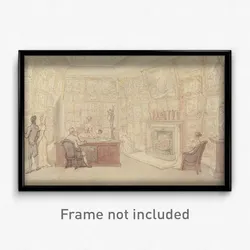 Thomas Rowlandson - A Gentleman's Art Gallery