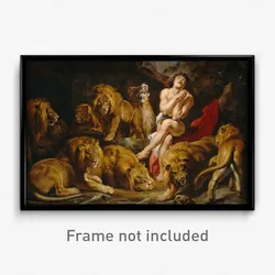 Sir Peter Paul Rubens - Daniel in the Lions' Den