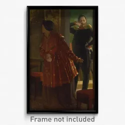 Pavel Fedotov - The Major Makes a Proposal (Inspecting a Bride in a Merchant's House) - Google Art Project detail1.jpg